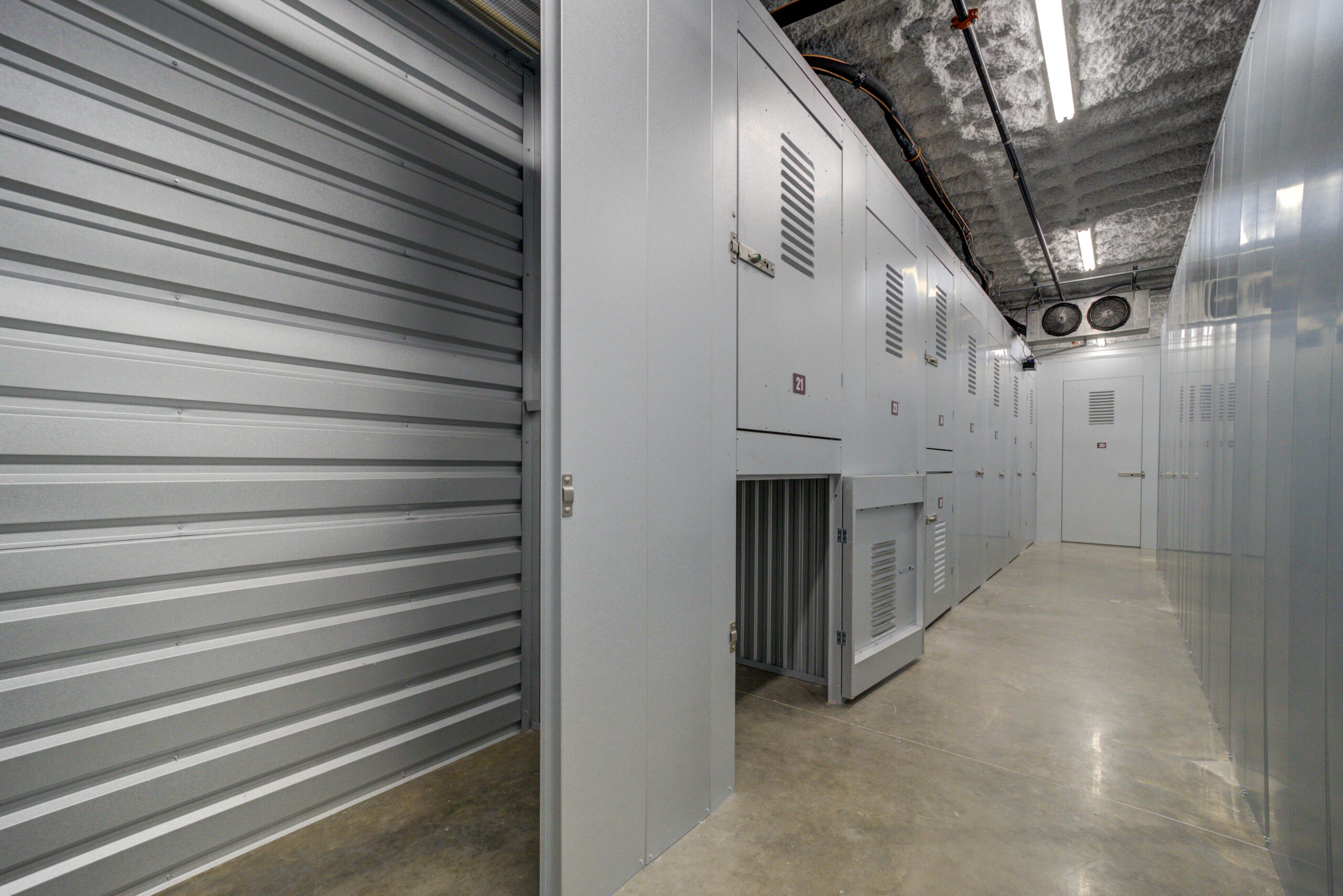 Secure and climate-controlled wine storage units at Big Tex Self Storage in Houston, TX, designed for optimal conditions for storing wine collections.