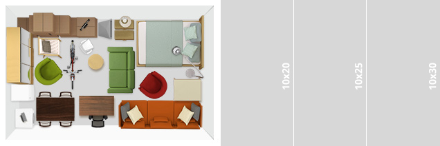 10×12.5 unit size guide