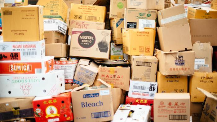 How not to pack and stack boxes in a storage unit to protect all your items.