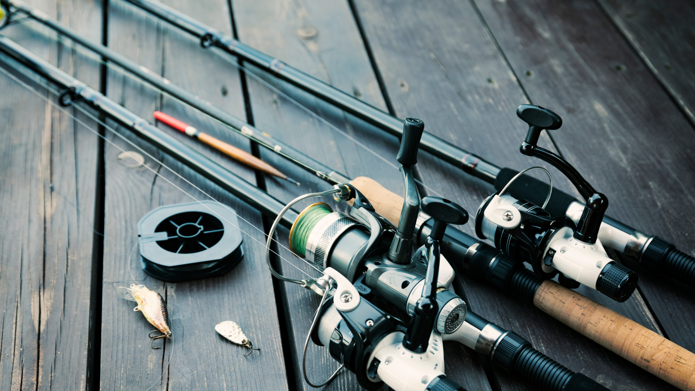 storing camping and fishing gear