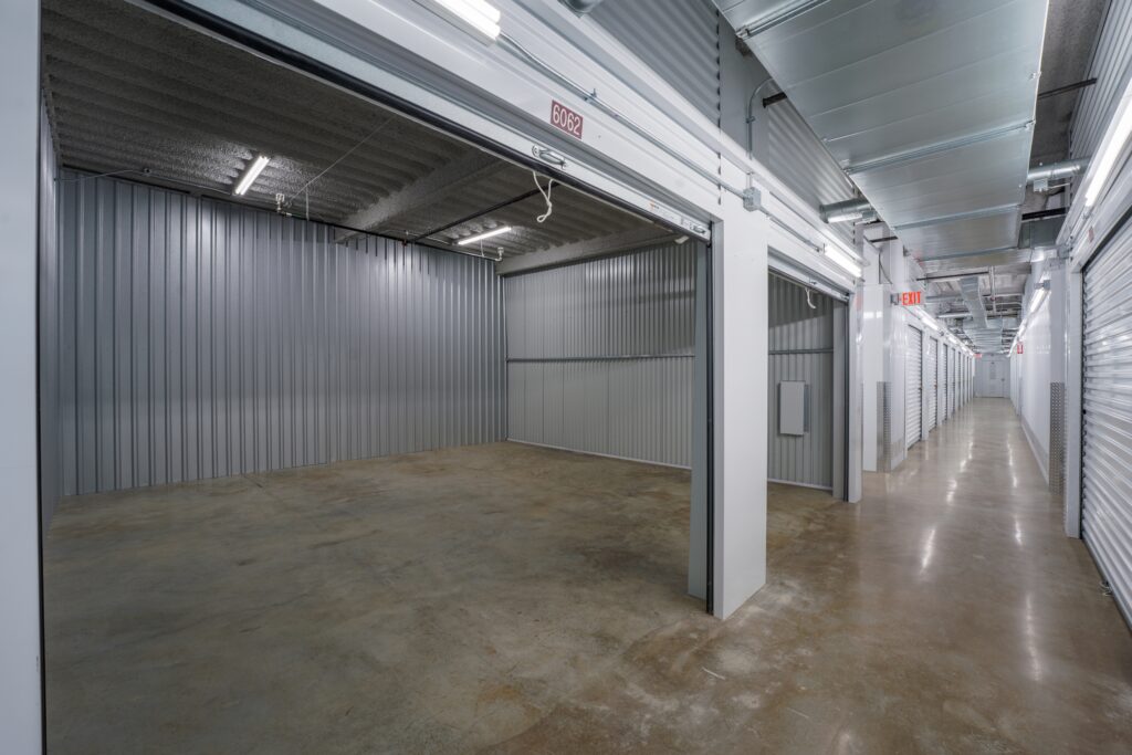 large storage units at Big Tex Storage uptown